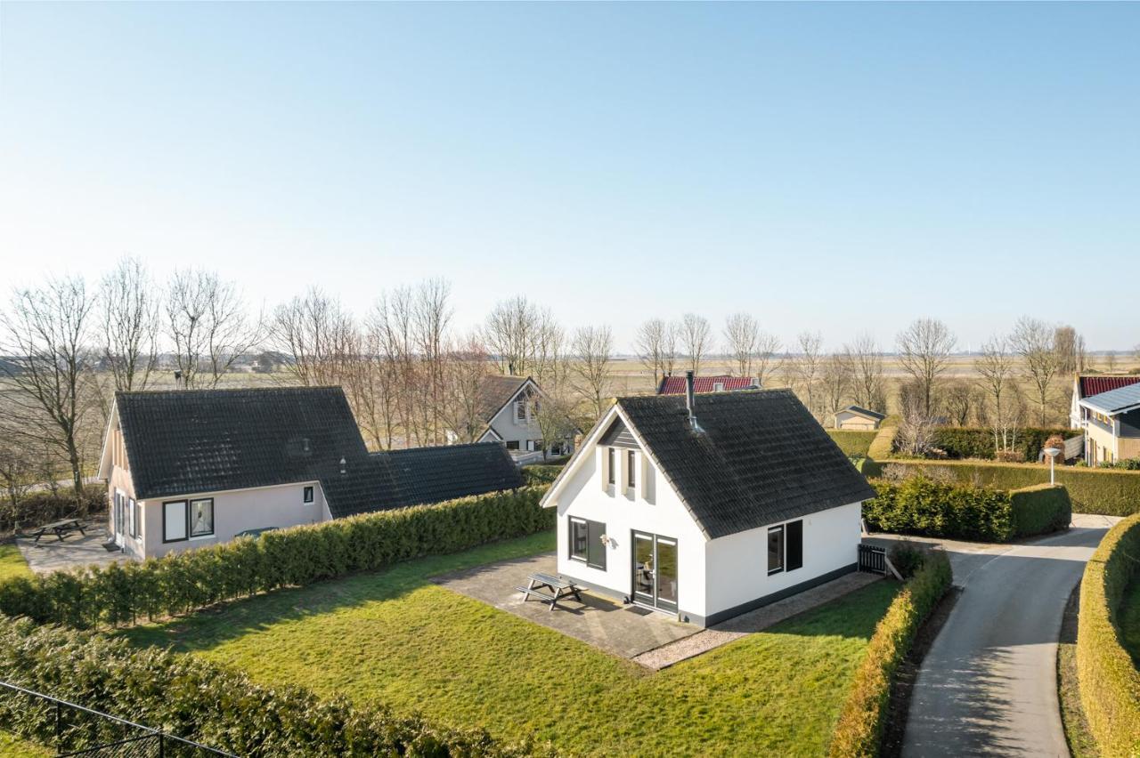 The Frisian Beach House Met Scandinavische Barrel Sauna Villa Tzummarum Exterior photo